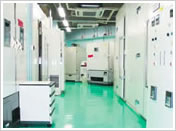 Sample storage rooms